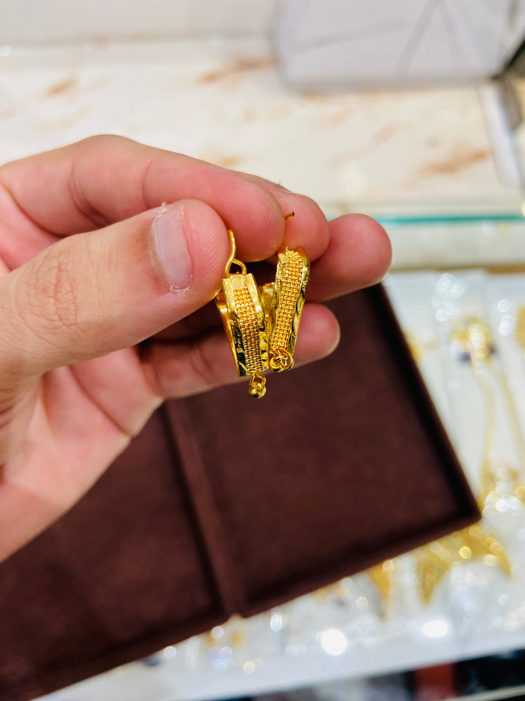 Daily Wear Gold Earrings - ER12