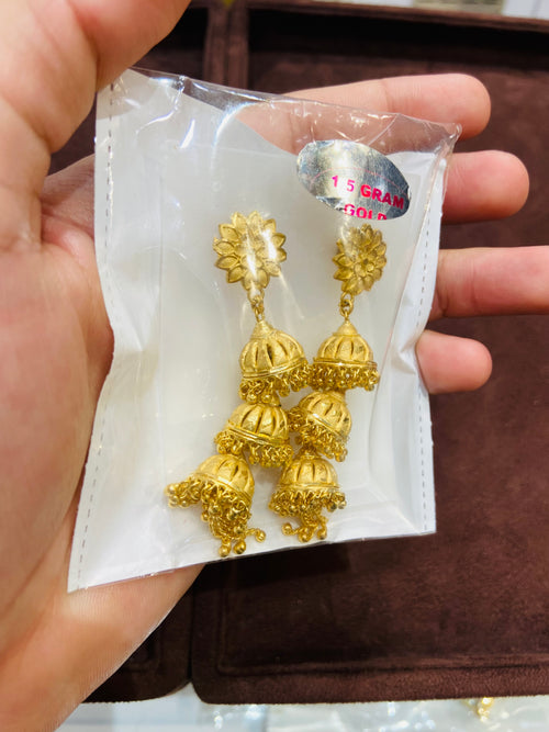 Premium 1 GM Gold Earrings - ER16