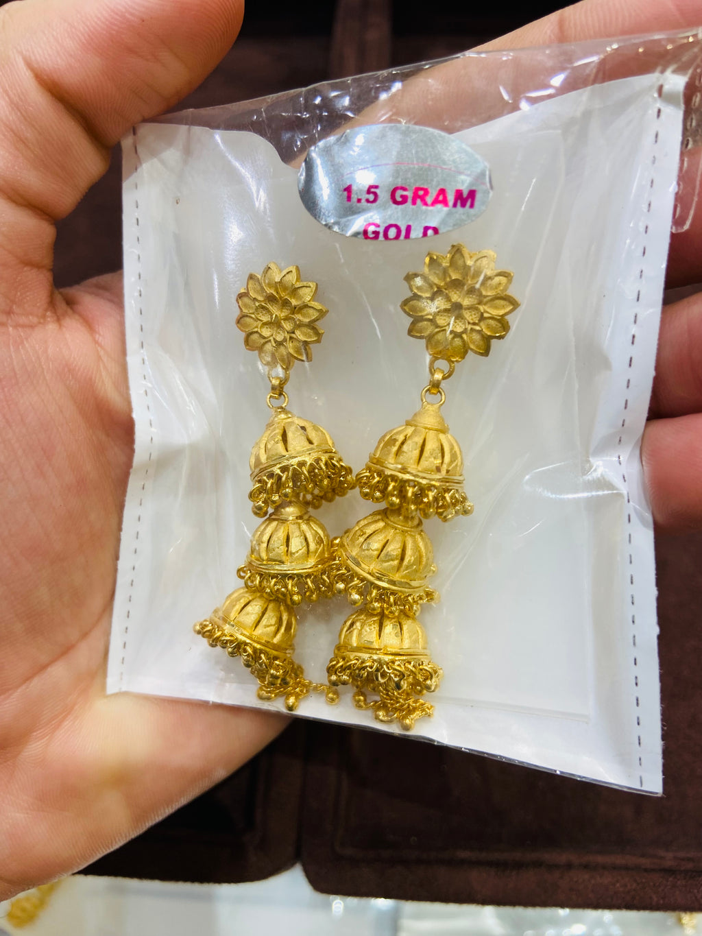 Premium 1 GM Gold Earrings - ER16