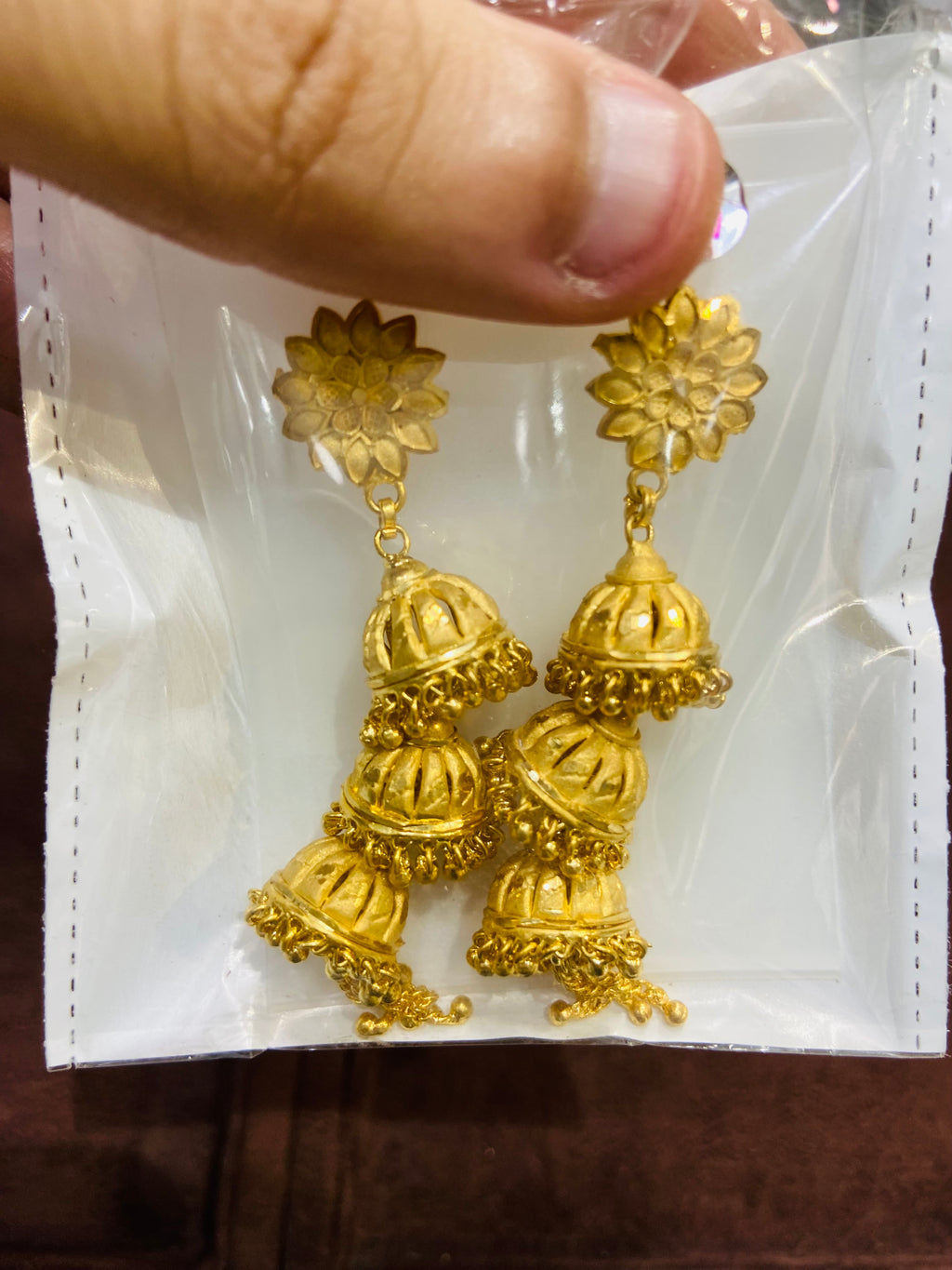 Premium 1 GM Gold Earrings - ER16