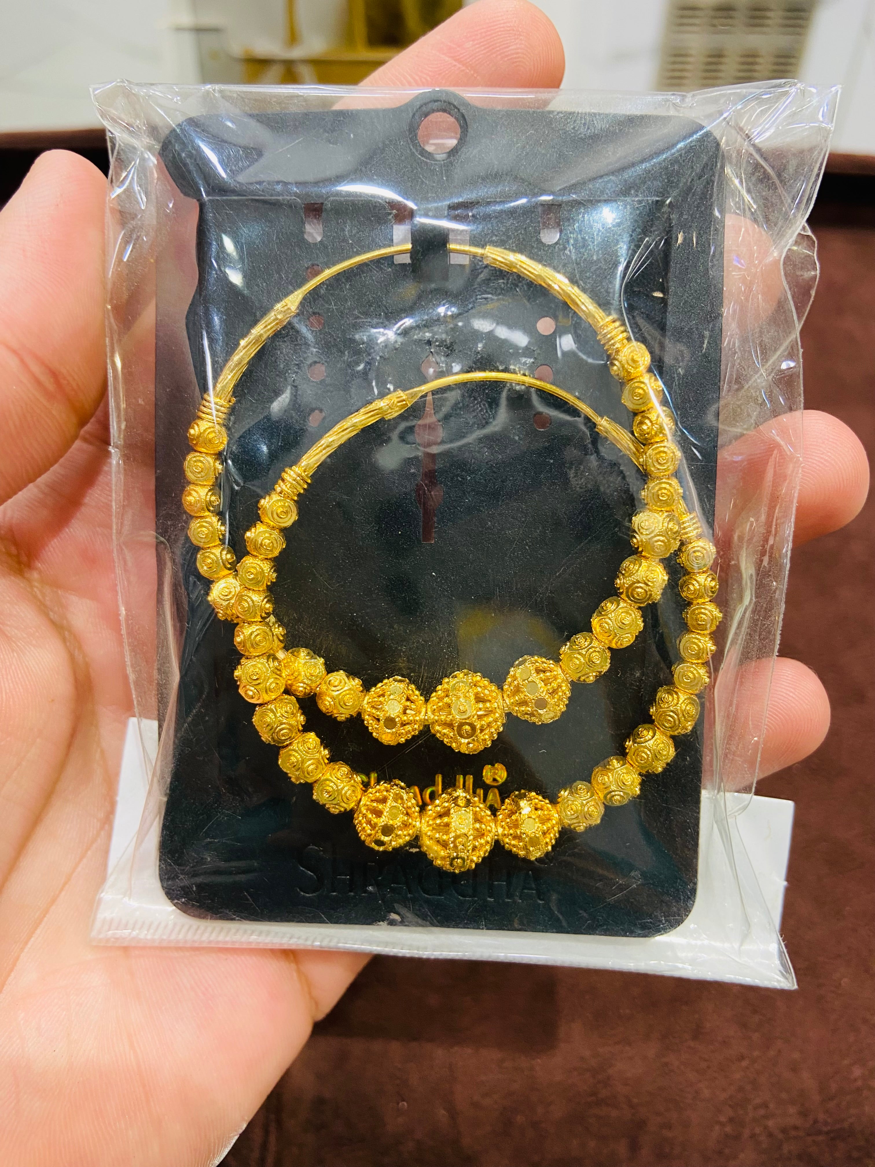 Elegant Gold Jewellery Earrings - ER18
