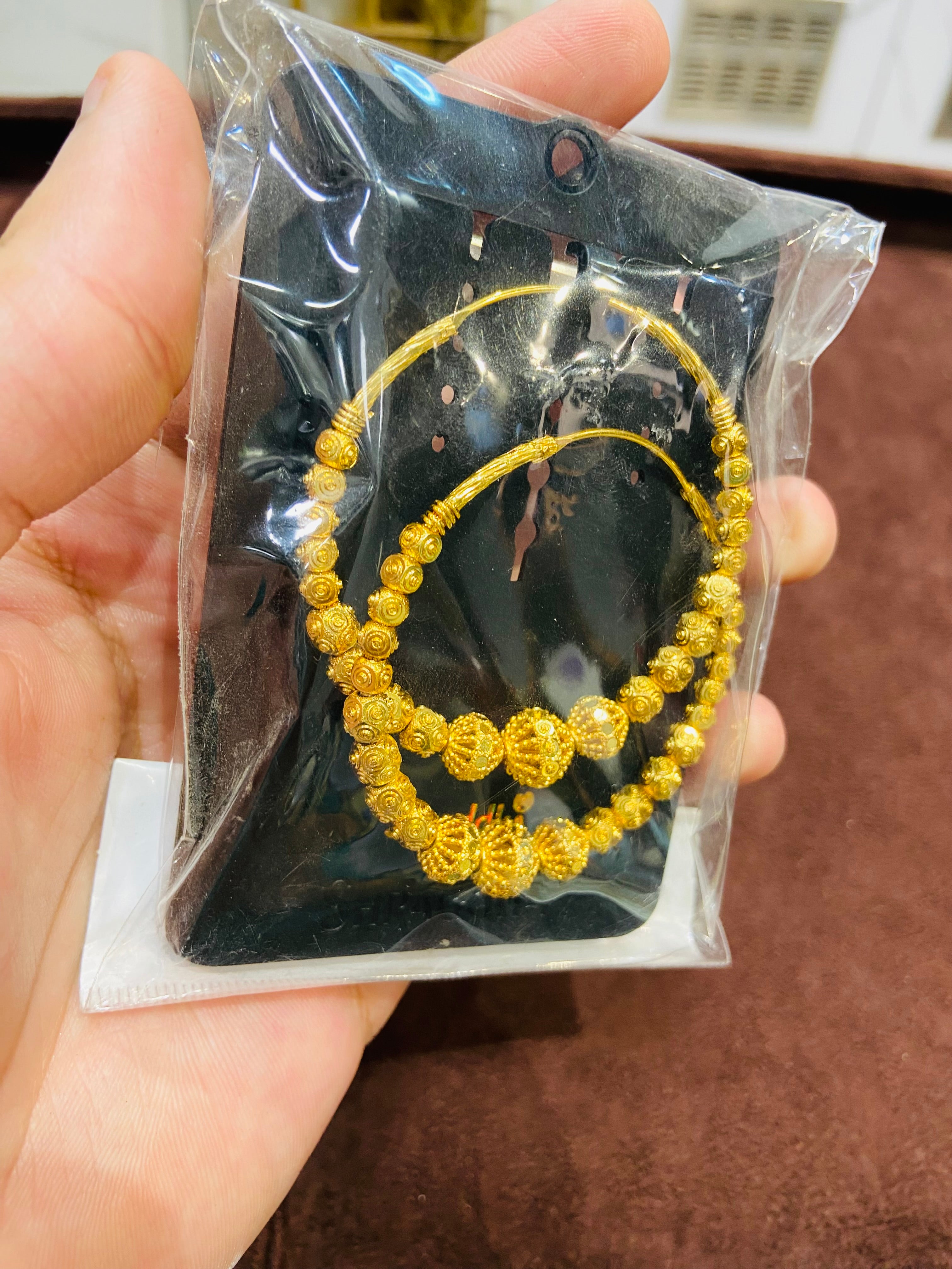 Elegant Gold Jewellery Earrings - ER18