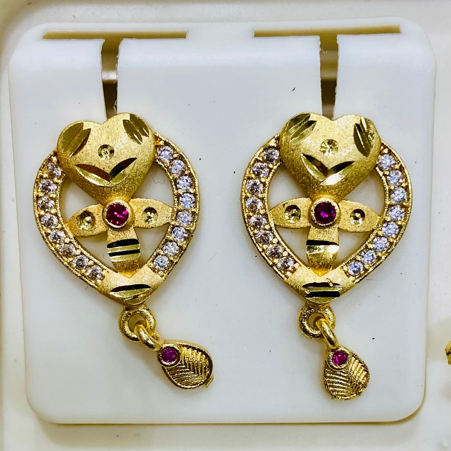 Stylish Gold Studs for Women - ER24