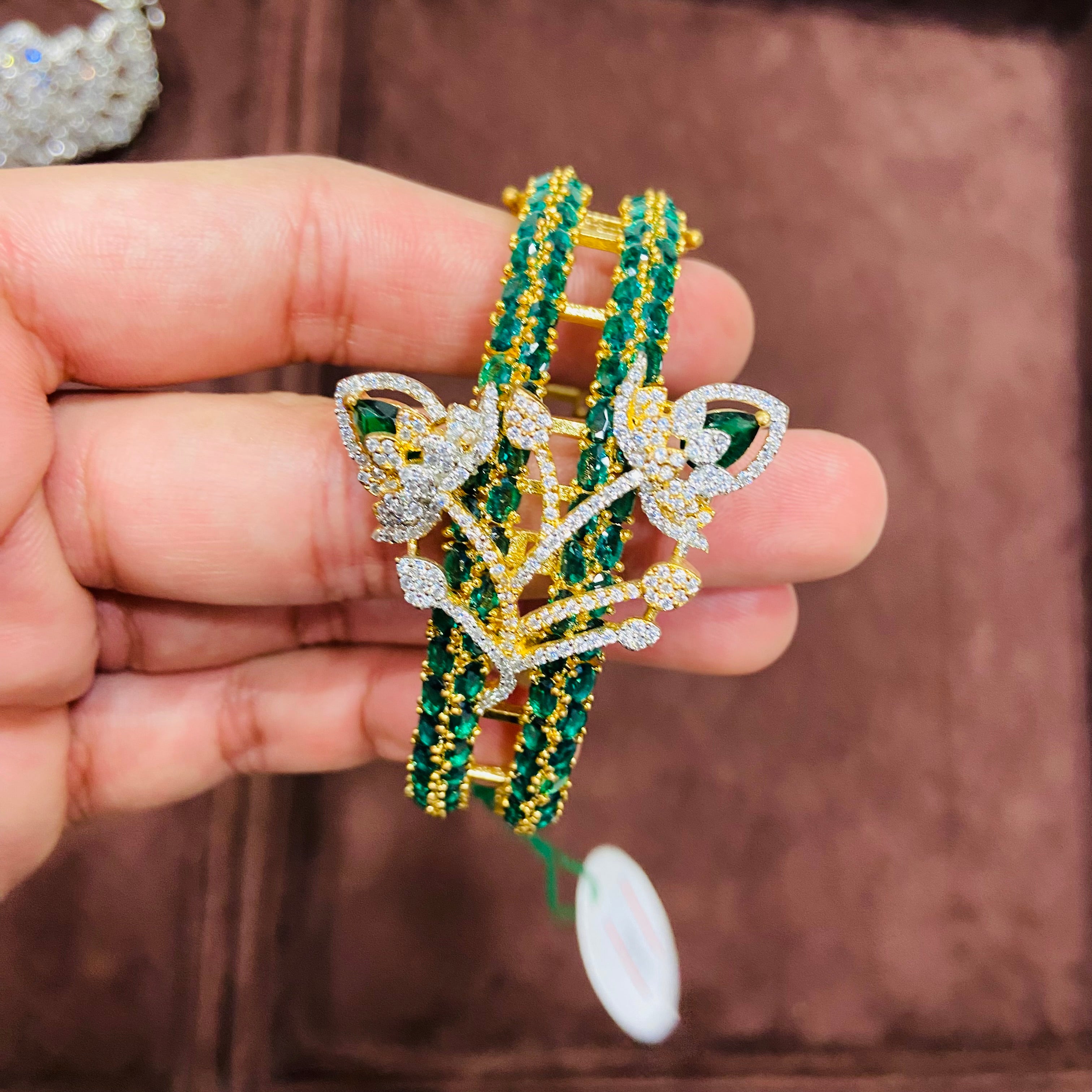 Butterfly Design American Diamond Bracelet - BR03