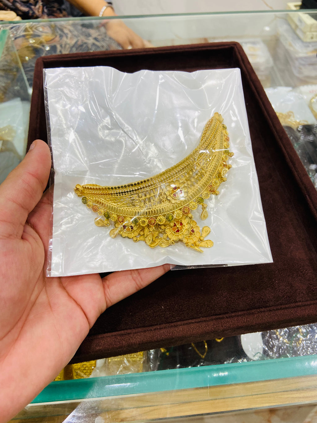 1 Gram Gold Choker Set in Jaunpur
