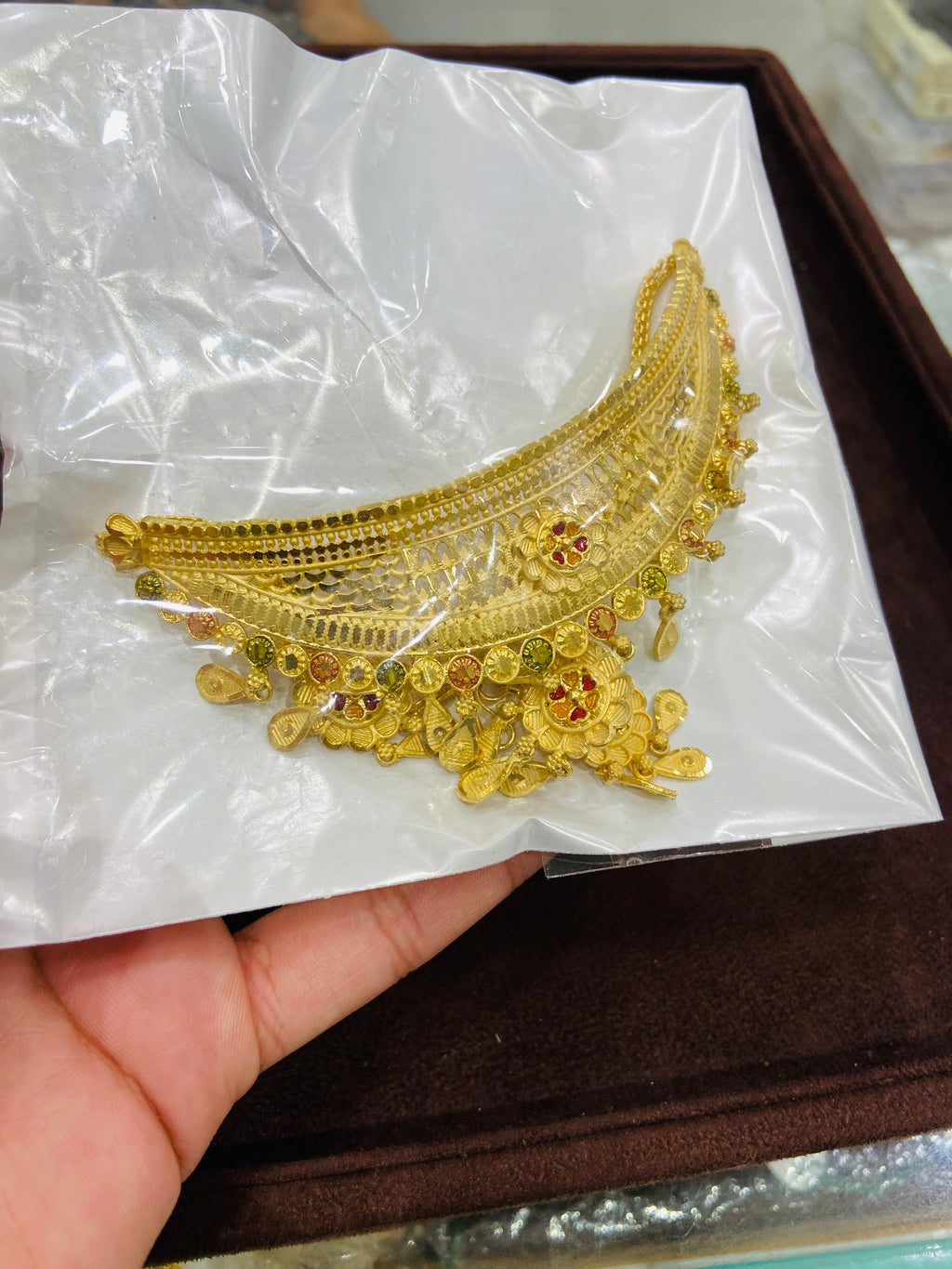 1 Gram Gold Choker Set in Jaunpur