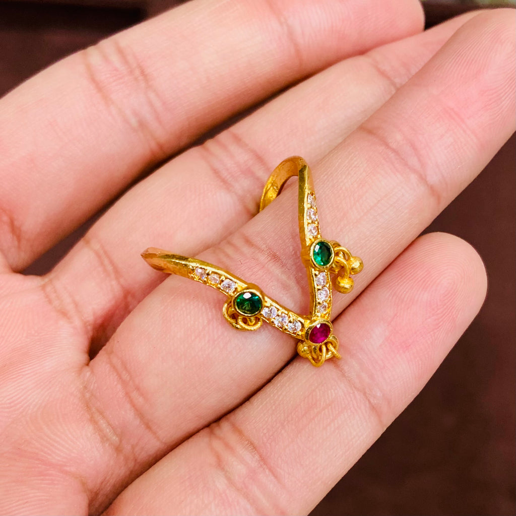 Premium Gold Finish Ring for Women